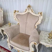 مبل سلطنتی۹نفره در حد|مبلمان خانگی و میز عسلی|فردوسیه, |دیوار