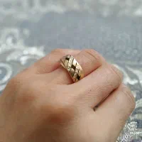 انگشتر طلا تراش|جواهرات|مشهد, گلبرگ شمالی|دیوار