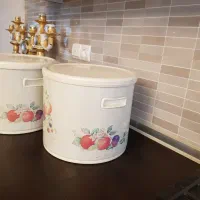 سطل فلزی آشپزخانه|ظروف نگهدارنده، پلاستیکی، یک‌بارمصرف|کاشان, امیرکبیر|دیوار