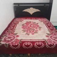 تخت خواب دونفره همراه با تشک