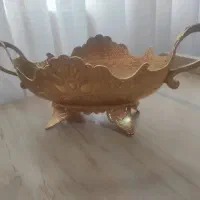 نو و استفاده نشده کشکول طرحدار طلایی سایز کوچک