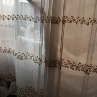 پرده  خامه دوزی شده تقریباً ۷ متر