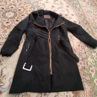 کاپشن سالم تمیز کلاه دار