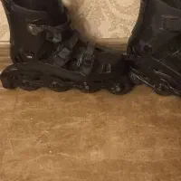 کفش اسکیت چهار چرخ با چرخهای سالم|دوچرخه، اسکیت، اسکوتر|اصفهان, سیچان|دیوار