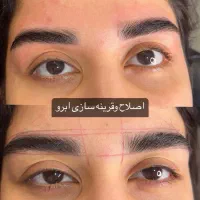 کاشت.اکستنشن.لیفت.اصلاح و قرینگی ابروبا متد روز|خدمات آرایشگری و زیبایی|یزد, |دیوار