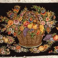 تابلو فرش کلکسیونی بافت قبل انقلاب تبریز کاملا نو