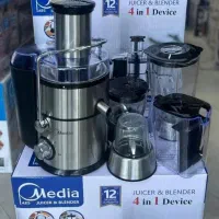 آبمیوه گیری 4 کاره نو با کارتون 5500