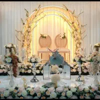 سالن عقد و محضر ازدواج دیزاین اروپایی