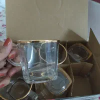 استکان لب طلایی