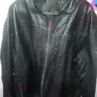 کاپشن چرم سایز بزرگ