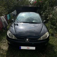 ۲۰۶تیپ۲مشکی استثنایی|خودرو سواری و وانت|ساری, |دیوار