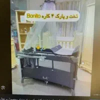 تخت کنار مادر گهواره ای ۴ کاره/جامپر موزیکال کودک