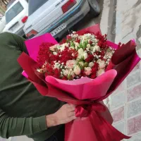 گل دسته ای باکس گل سبد گل