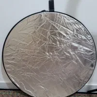 رینگ لایت و رفلاکتور همراه پایه|دوربین عکاسی و فیلمبرداری|سهند, |دیوار