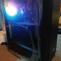 کیس گیمینگ و فرمان و پدال گاز