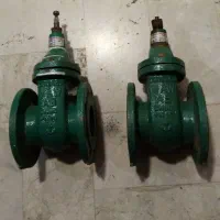 2 عدد شیر فلکه کشویی PN10 وگ امید گلستان هرعدد 4/5
