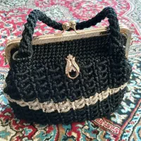 کیف دست بافت