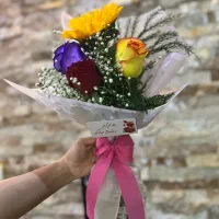 دسته گل تازه تازه