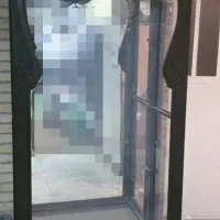 بوفه ویترین چوبی