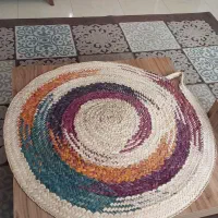 فرشینه یا سفره حصیری|صنایع دستی و سایر لوازم تزئینی|مشهد, هفت تیر (حافظ)|دیوار