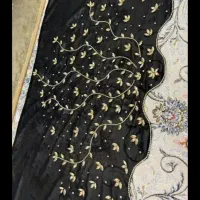 سنگ دوزی روی انواع پارچه