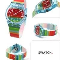 ساعت Swatch مدل GS124 رنگین کمانی اصل