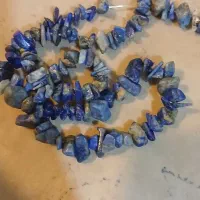 گردنبند سنگ  آبی لاجوردی