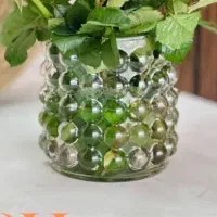 گلدان حباب دار