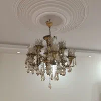 لوستر 6 شعله برنز