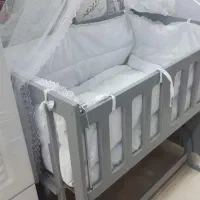 گهواره کنار تخت مادر ثابت و متحرک
