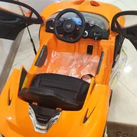 ماشین شارژی کودک با کولر،سیستم صوت،بسیار سالم و نو