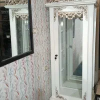 تخت خواب،بوفه،ساعت ایستاده|تخت و سرویس خواب|زاغه, |دیوار