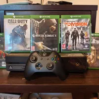 xbox one 1tb ایکس باکس یک ترا با ۵ عدد بازی|کنسول، بازی ویدئویی و آنلاین|مشهد, فارغ التحصیلان|دیوار