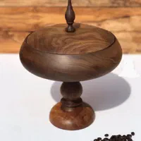 گز خوری چوبی سایز بندی گردو عمده و تکی|ظروف سرو و پذیرایی|اصفهان, خلیل آباد|دیوار