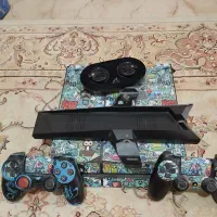 ps4 fat 500 gig کپی خور فول بازی دو دسته اصلی