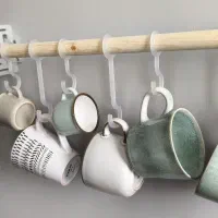 آویز ماگ|آب‌چکان و نظم‌دهنده ظروف|شیراز, بریجستون|دیوار