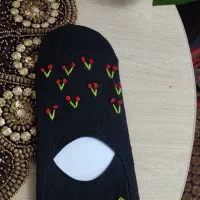 پاپوش گلدوزی شده|لباس|مشکیندشت, |دیوار