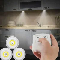 چراغ اضطراری زیر سقفی بسته 3 عددی ریموت دار