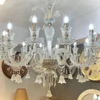 کارخانه لوستر سارینا(کریستالی باکارات وارداتی )|لوستر و چراغ آویز|کرج, حصارک پایین|دیوار