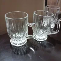 استکان شیار دار و پلوخوری و خورشت خوری فرانسه