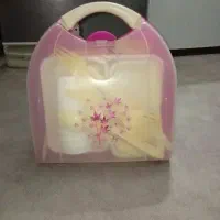 سرویس مسافرتی رنگ سفید ۶ نفره  پیک نیک ۴۸ پارچه