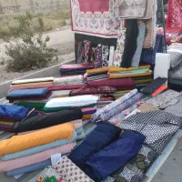 حراج انواع پارچه(مجلسی. لباسی. ملافی) خرده و عمده