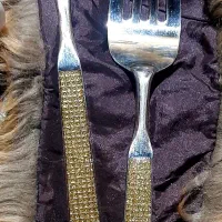 چنگال بزرگ سرو مرغ سرسفره