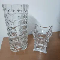 کریستال بوهمیا  گلدان فرانسه کاردوچنگال