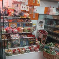 استند(شلف) چوبی شیشه ای