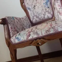 یک دست مبلمان  سلطنتی .با پارچه ترک|مبلمان خانگی و میز عسلی|گلبهار, نوبهار|دیوار