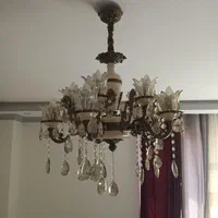 لوستر پنج شعله دوبل