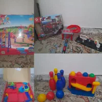 تعدای اسباب بازی پارک شادی و بازی فکری و ماشین|اسباب‌بازی بچه|تهران, نیروی هوایی (پیروزی)|دیوار