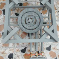 شعله گاز محکم و قوی