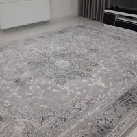 فرش نو جهیزیه ابریشم *برجسته
